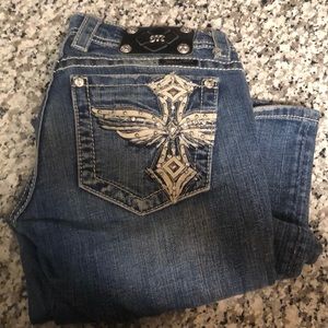 Women’s Miss Me BootCut Jeans Size 27